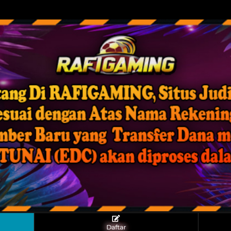 Rafi Gaming Situs Slot